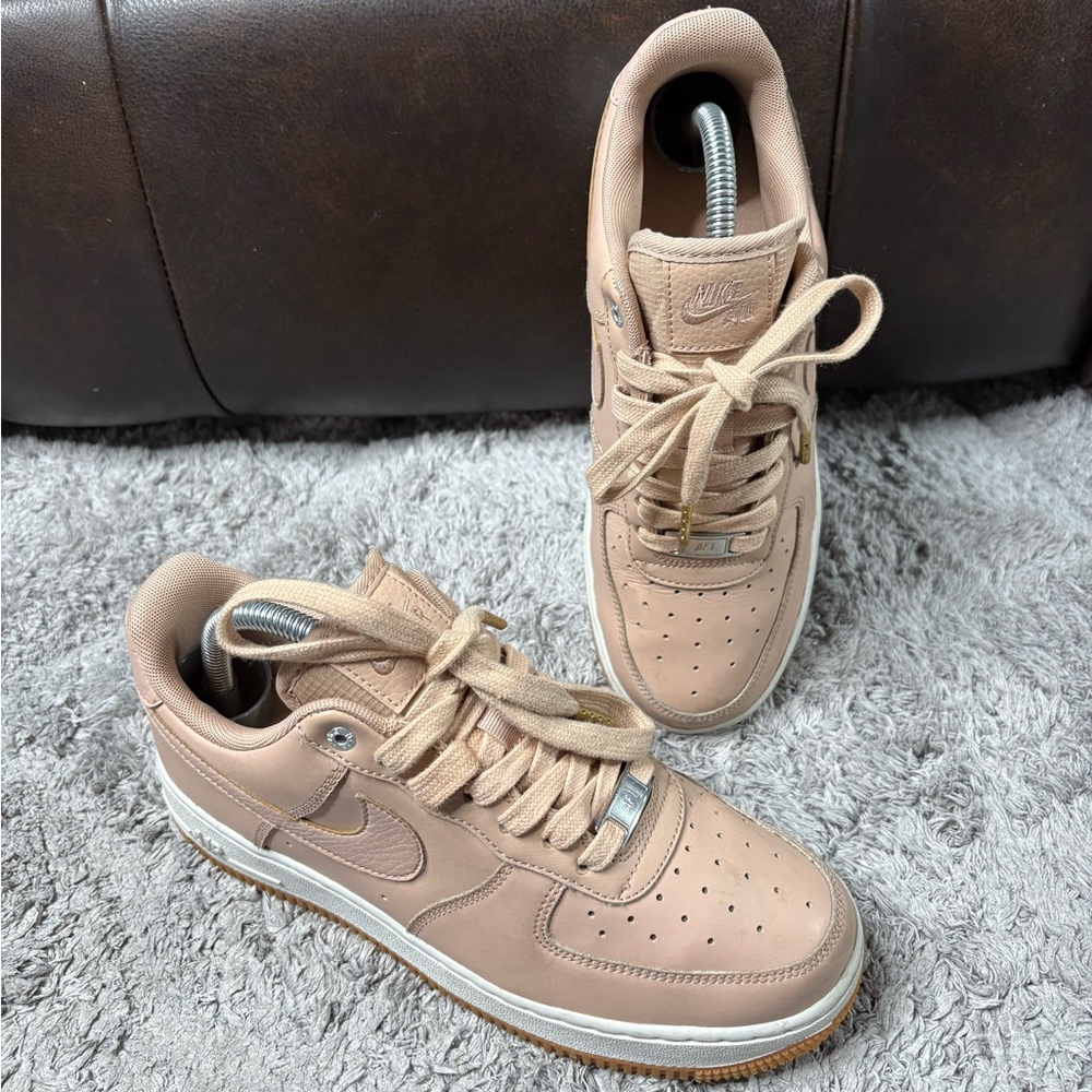 Nike Air Force 1 Low 07 Premium Bio Beige 896185-202 Womens Shoes Size 7.5